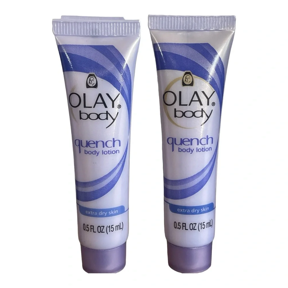 20 Olay Body Quench Lotion Extra Dry Skin 0.5 fl oz Travel Size 10 Ounces Total